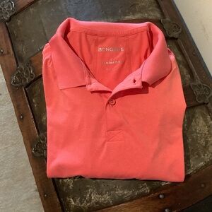 Bonobos Men's Performance Golf Polo in Coral Sz L